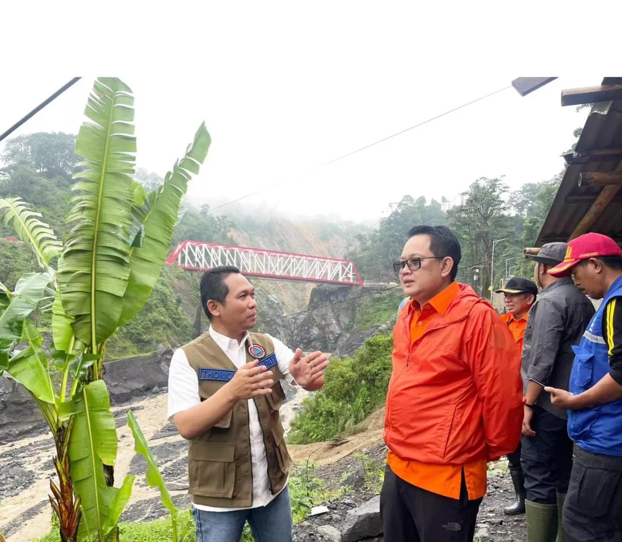 Sekdaprov Jatim Kunjungi Lokasi Banjir Lahar Semeru