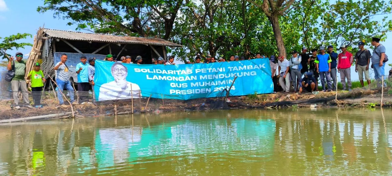 Pemilu 2024, Solidaritas Petani Tambak Lamongan, Dukung Gus Muhaimin Presiden