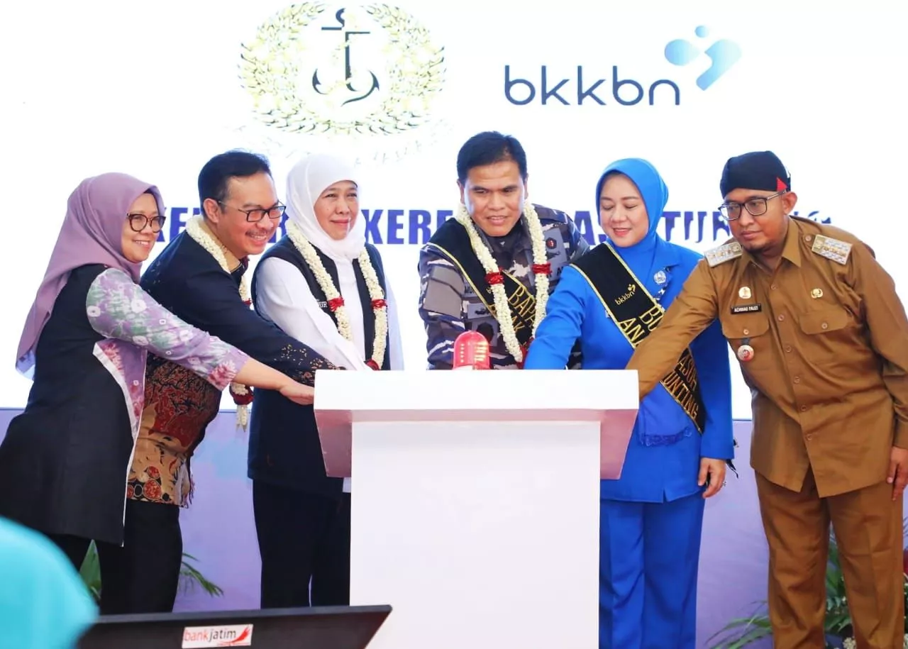 TNI AL dan BKKBN Galakkan Program Keluarga Keren Bebas Stunting di Madura