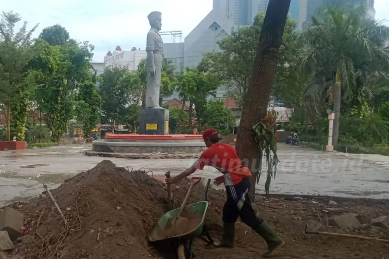 Lagi Komisi C Sentil Pemprov Jatim, Terkait Renovasi Taman Apsari