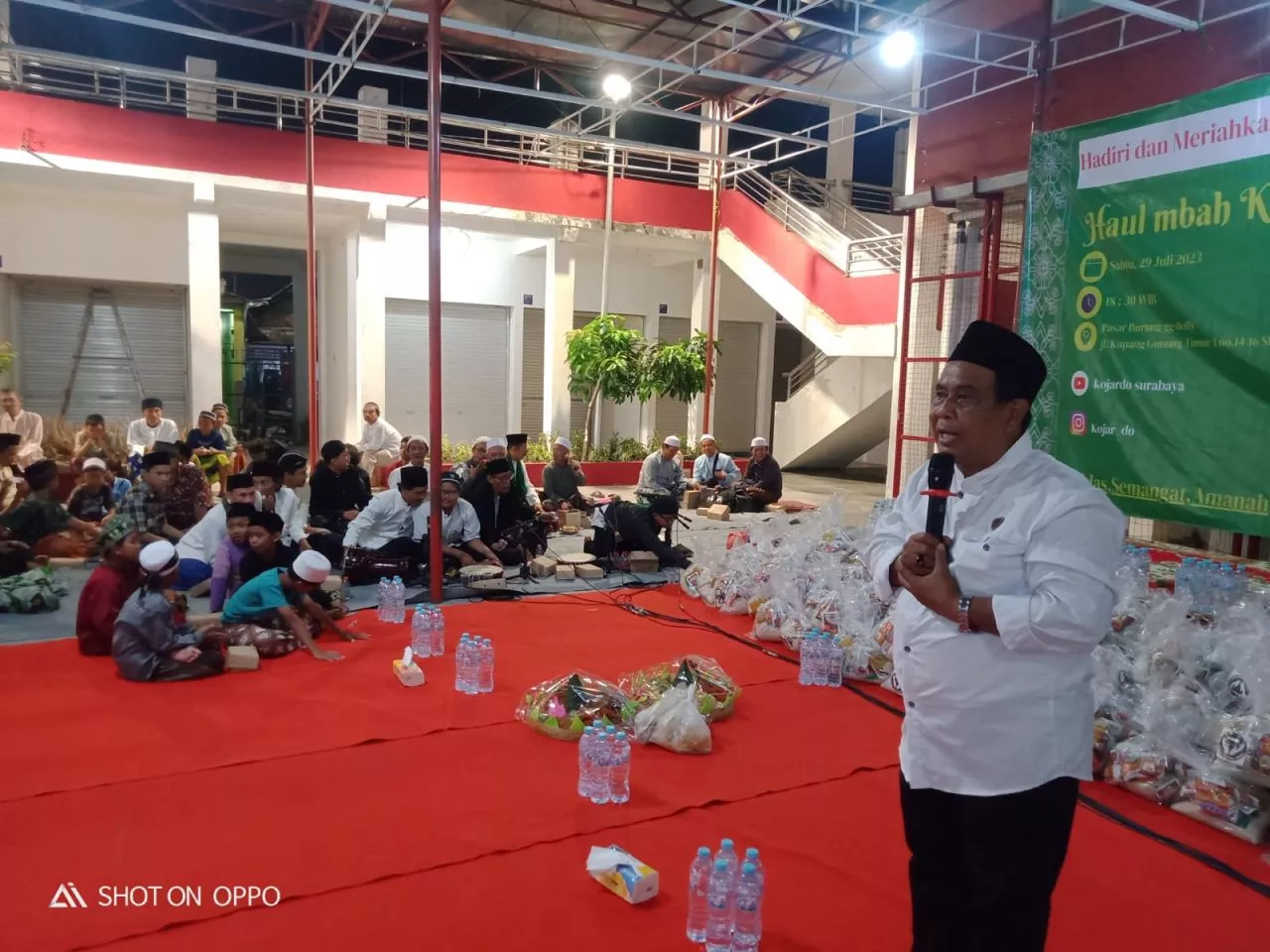 Cak Yo Menghadiri Haul Pertama Mbah Kapiludin