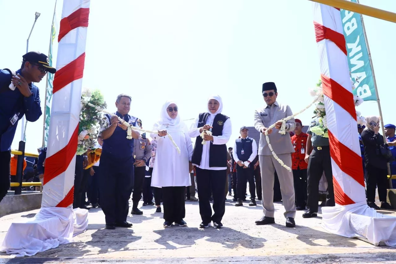 Terinspirasi Sapi, Khofifah Resmikan Pelabuhan Dungkek dan Gili Sumenep