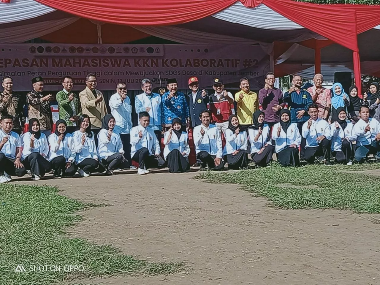 Keren, Bupati Jember Lepas 3500 Mahasiswa KKN Kolaboratif