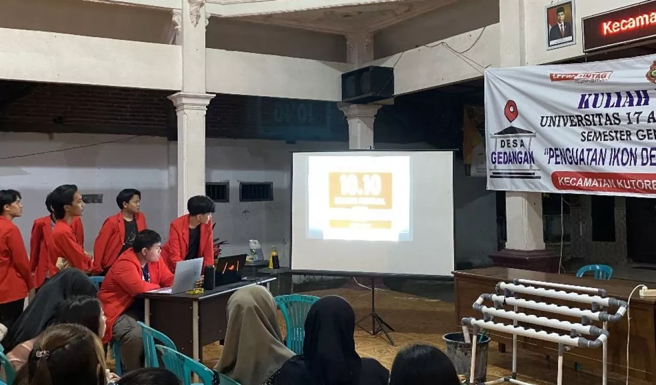 KKN UNTAG Surabaya Kenalkan Penggunaan Internet of Things  Kepada Karang Taruna Kabupaten Mojokerto