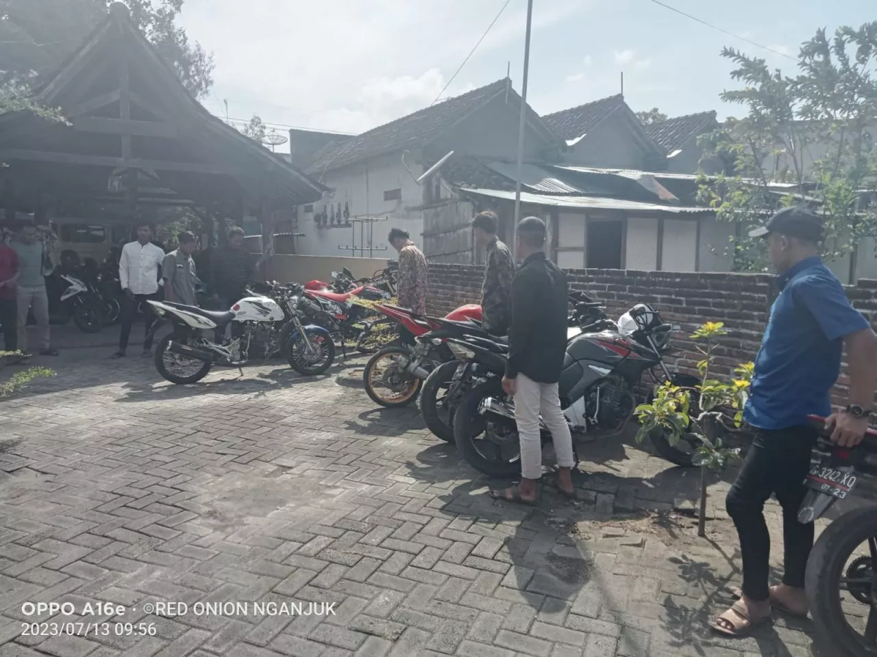 Terima Laporan Warga Via WA, Kapolsek Gondang Amankan Gerombolan Knalpot Brong