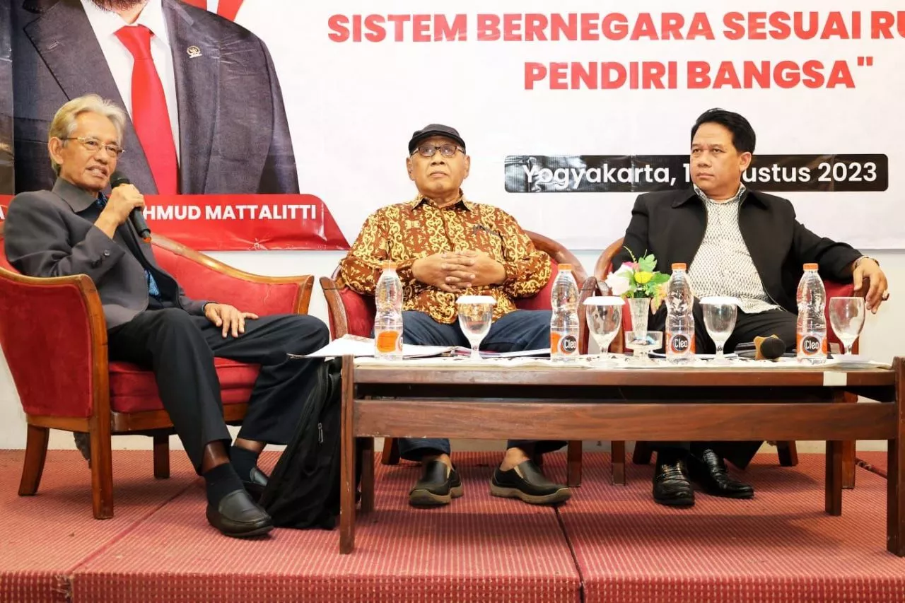 Guru Besar UGM dan Undip Beri LaNyalla Masukan