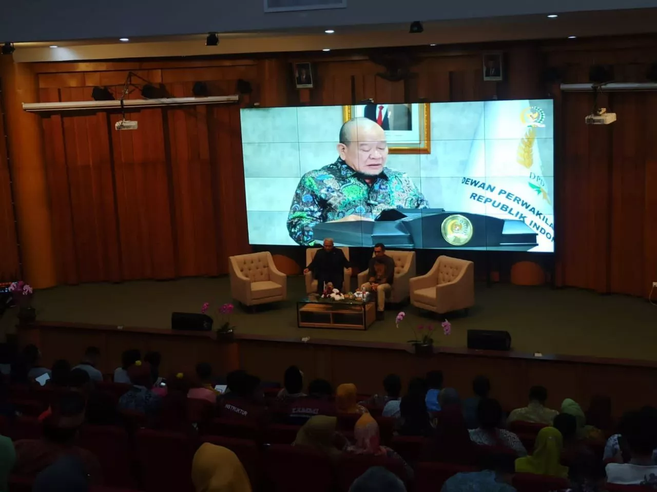 Seminar Wawasan Kebangsaan, LaNyalla: Indonesia Telah Meninggalkan Pancasila
