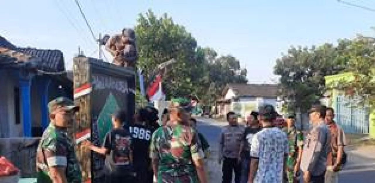 Kapolres Nganjuk Apresiasi Warga Pagar Nusa yang Bongkar Sendiri Tugu Perguruan Pencak Silat
