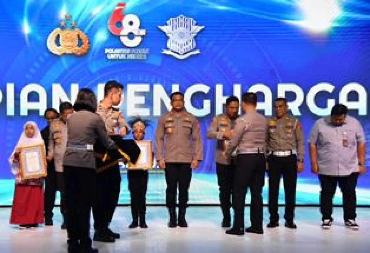 Polres Blitar Kota Raih Juara 1 Kawasan Tertib Lalu Lintas Tingkat Nasional 2023
