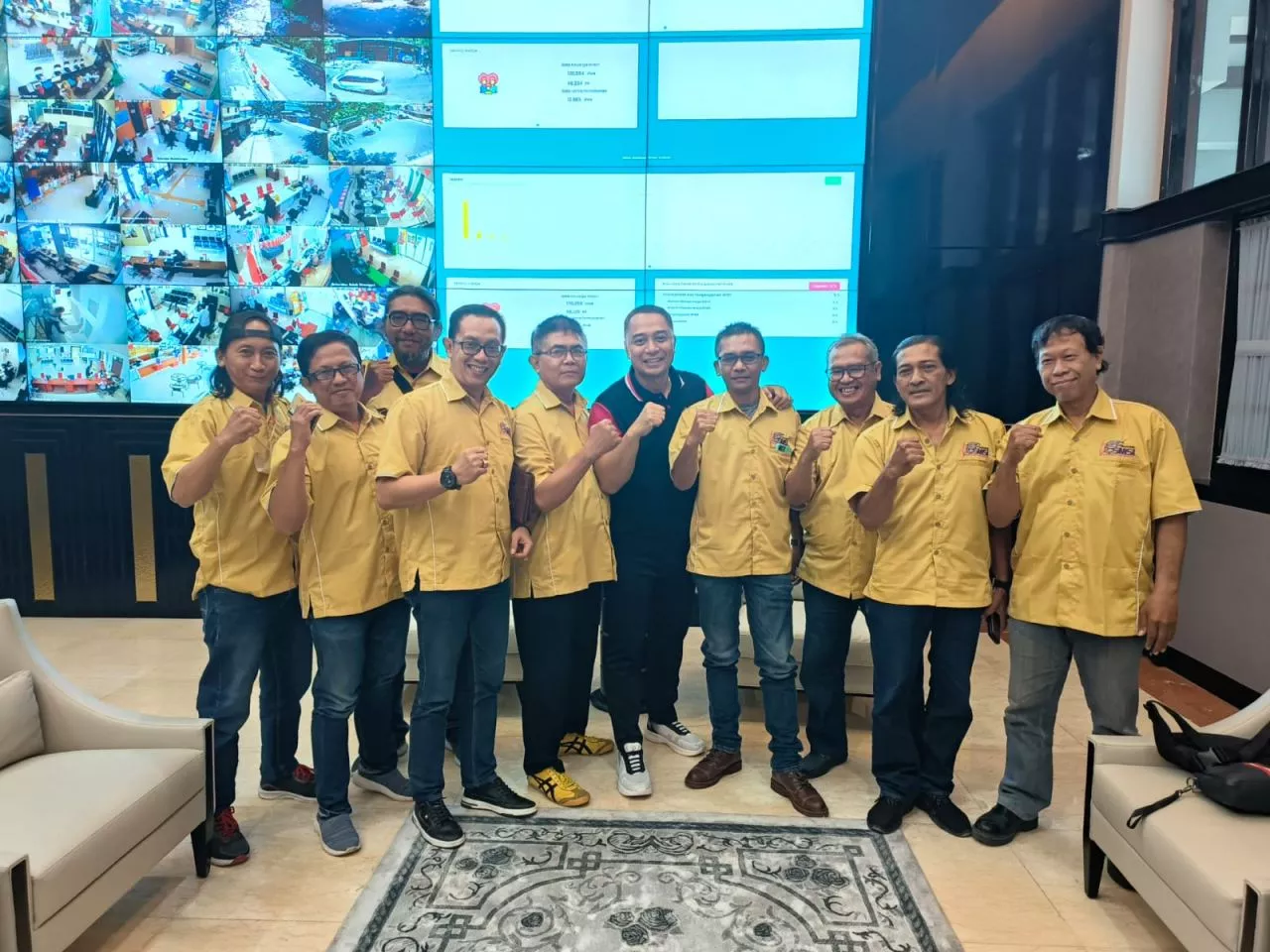 Bertemu Wali Kota Eri, Pengurus SMSI Surabaya Diskusi Gayeng Tentang Pembangunan Kota