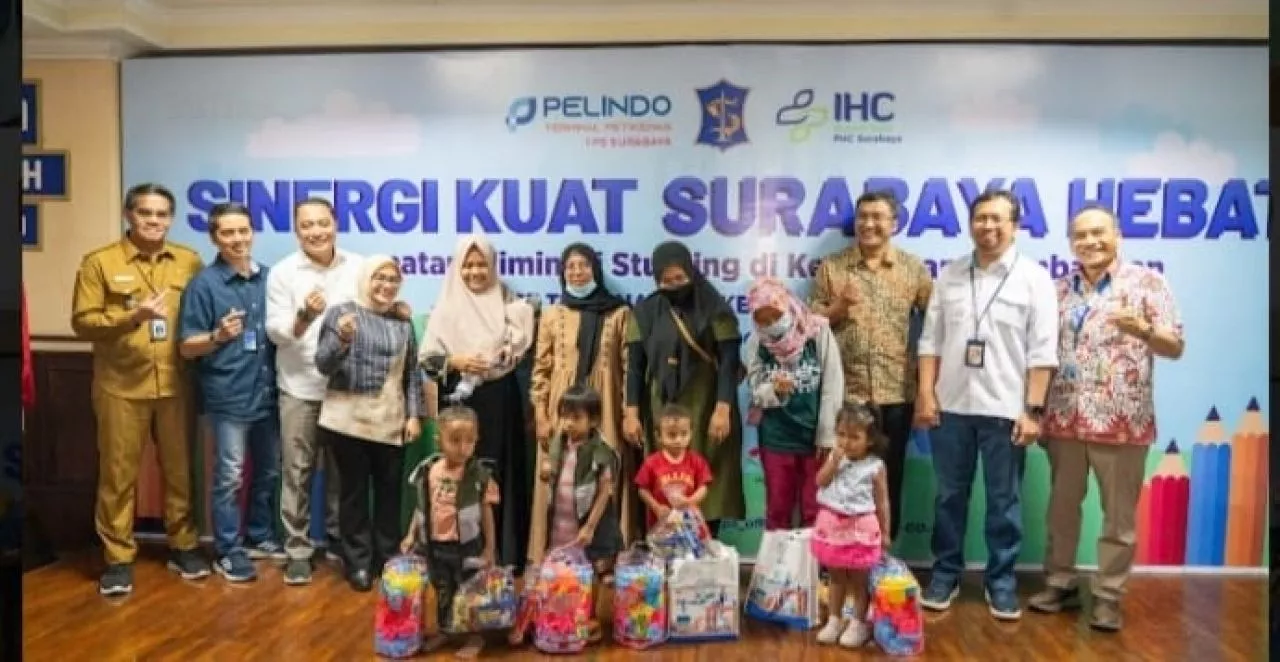 Program Pengentasan Balita Stunting, Walikota Eri Cahyadi Apresiasi Terminal Petikemas Surabaya