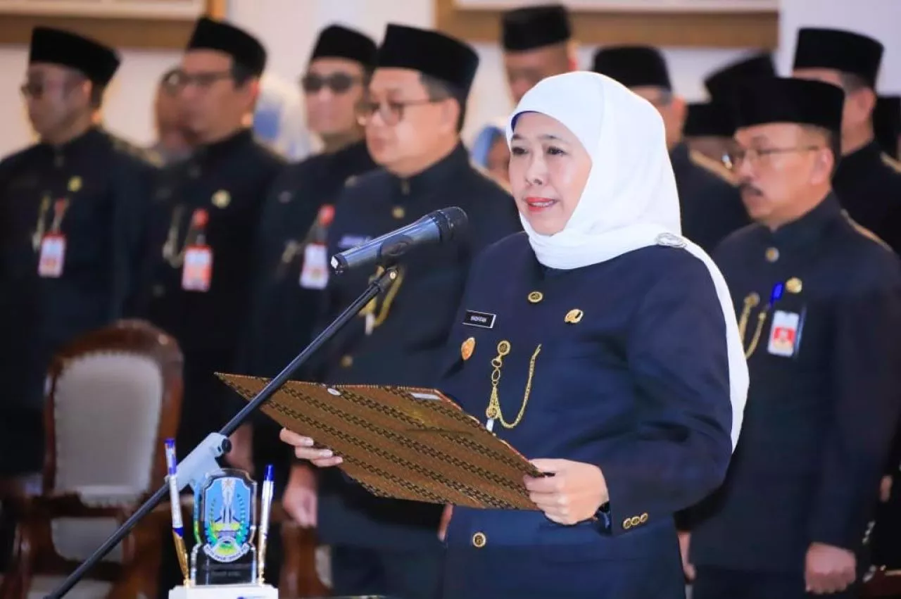 Ini Pesan Khusus Gubernur Khofifah kepada 6 Pj Bupati yang Baru Dilantik