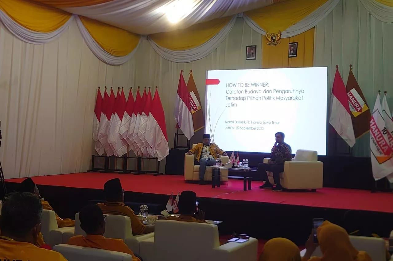 Evaluasi Hasil Pemilu 2019, Hanura Jatim Gelar Sekolah Politik