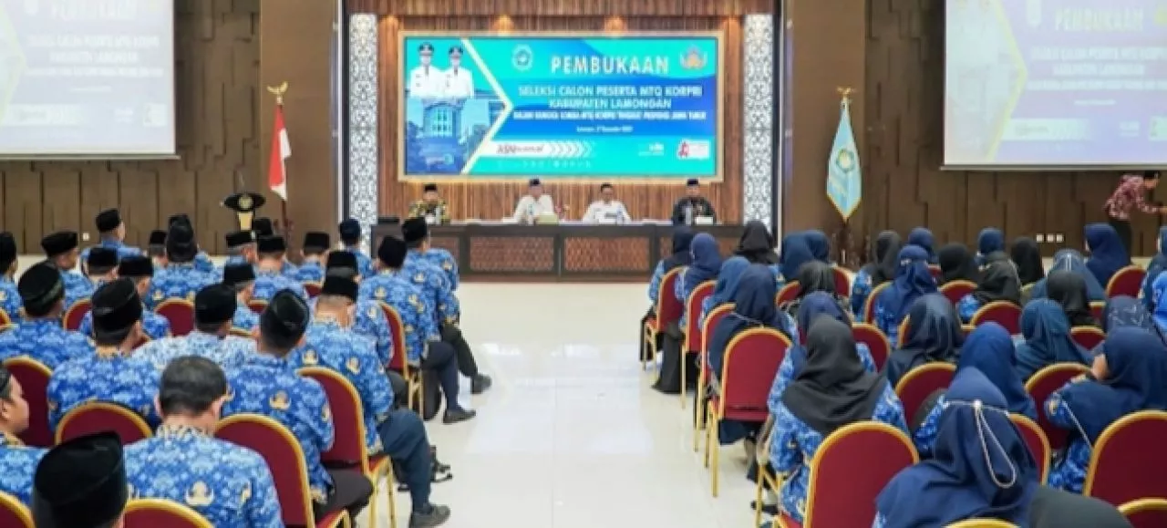 Ratusan ASN Pemkab Lamongan Ikuti Seleksi Persiapan MTQ Provinsi Jawa Timur
