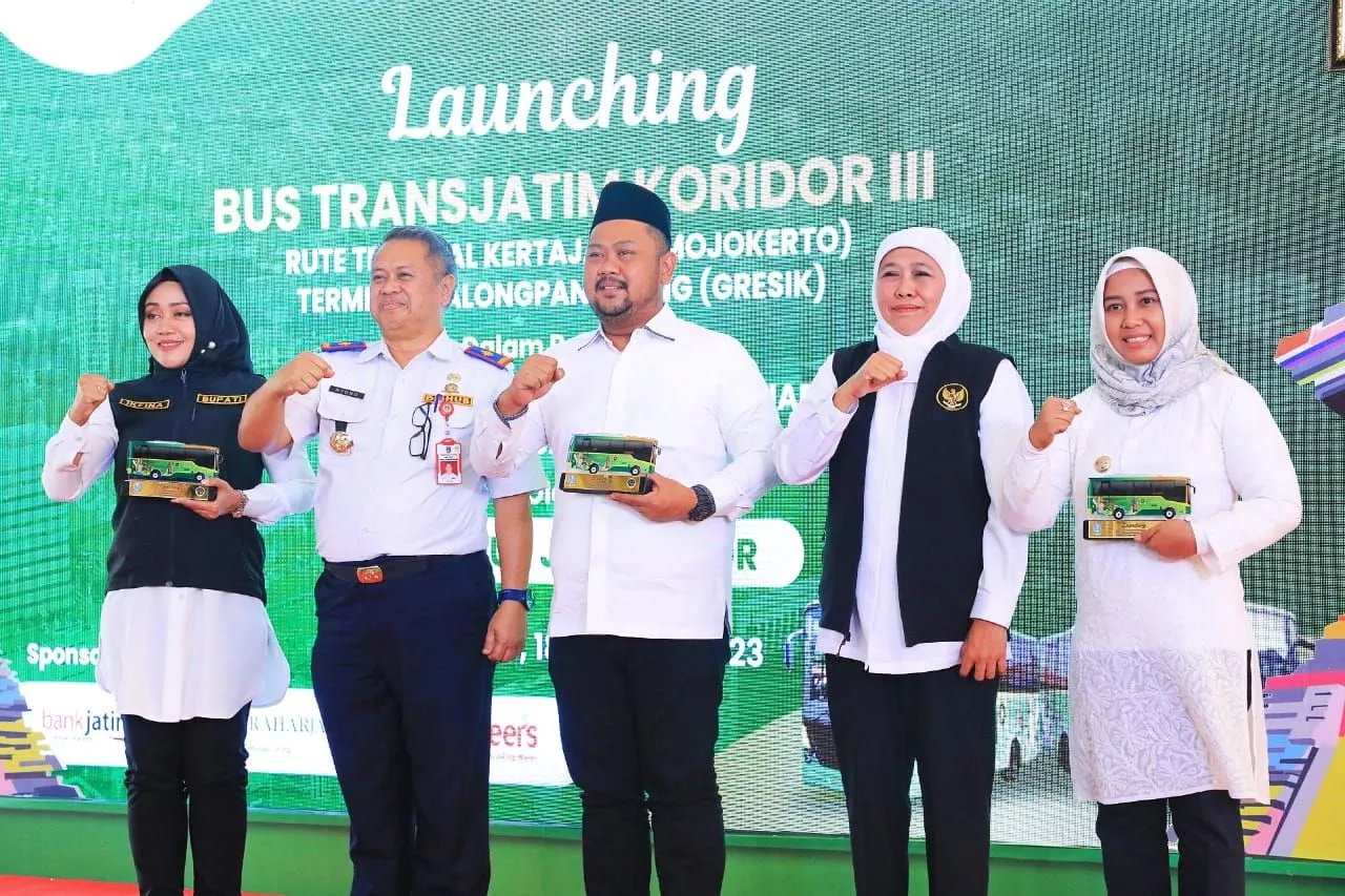 20 Bus Trans Jatim Mulai Layani Rute Mojokerto Gresik