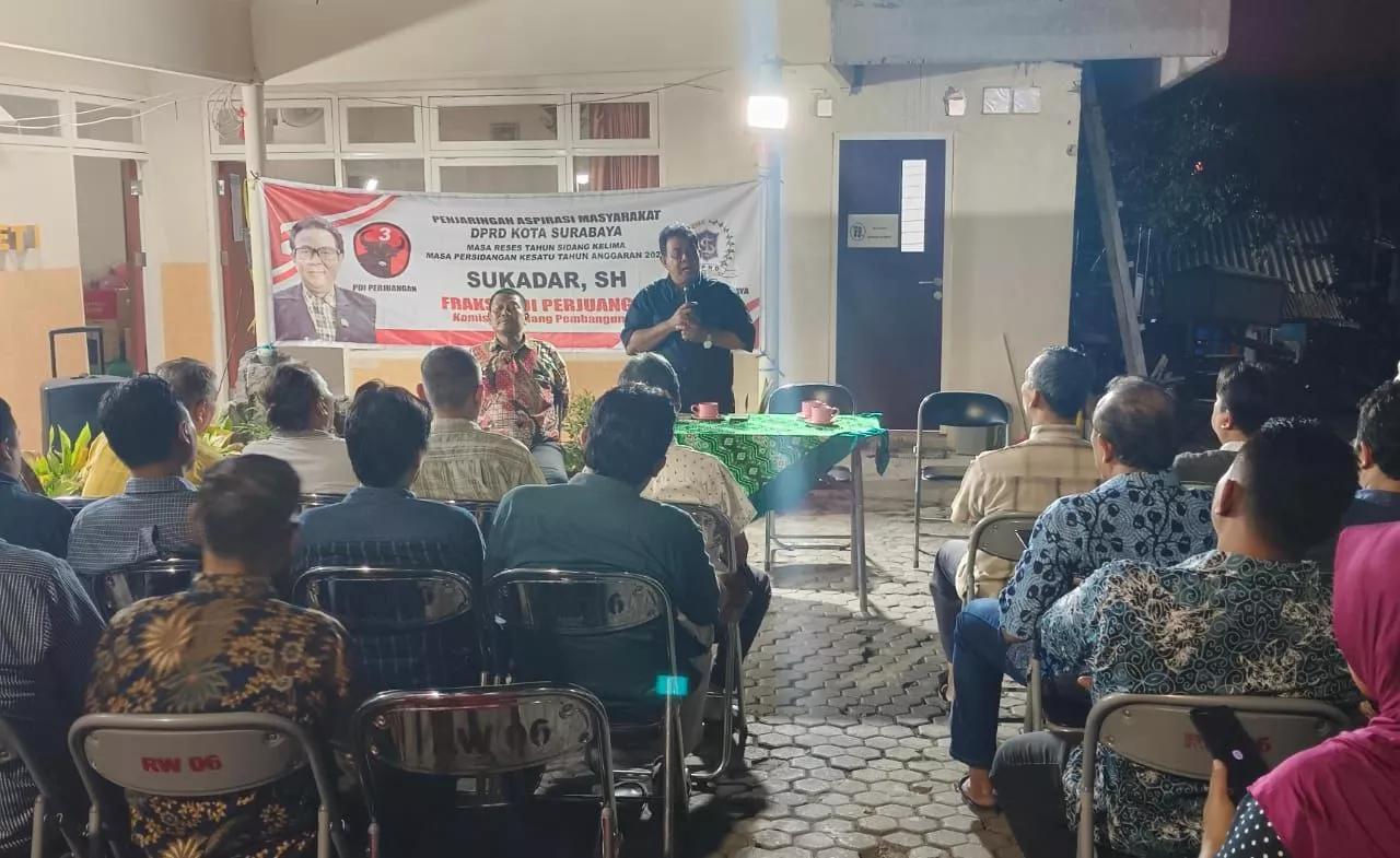 Reses di Banyu Urip, Cak Yo Disambati Warga, Pembangunan Belum Direalisasi