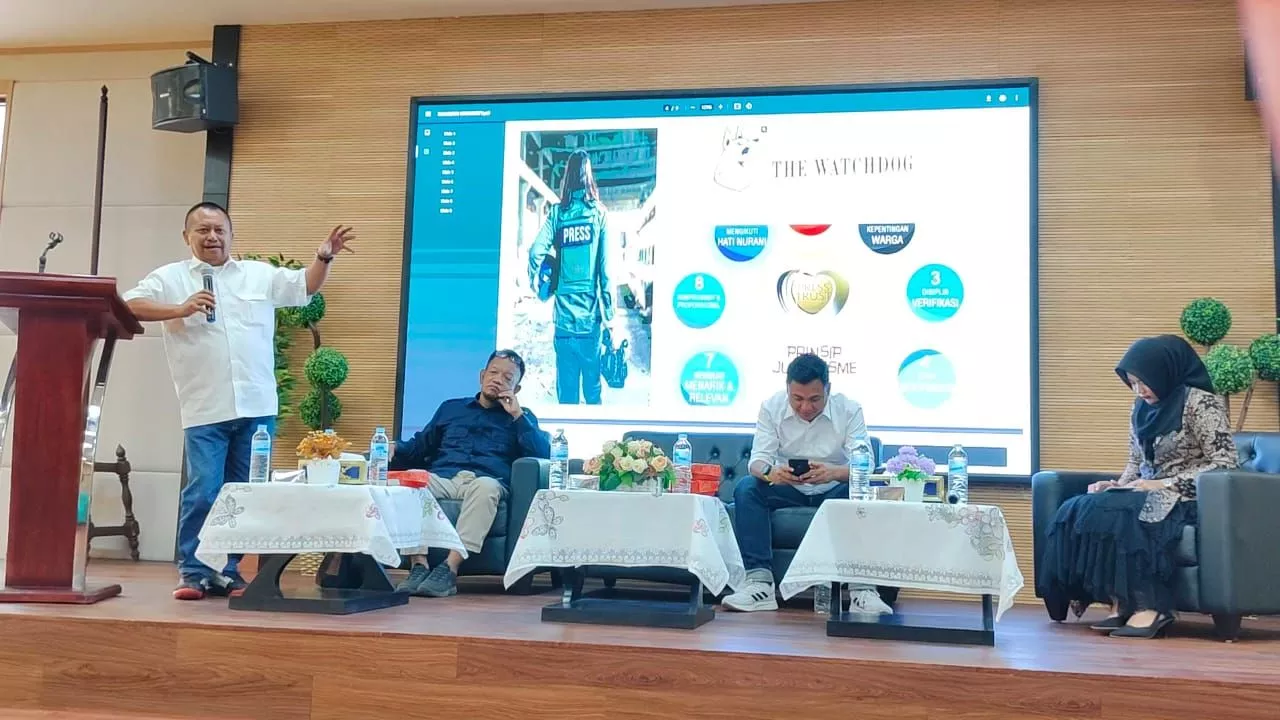 Sebagai Kontrol Kebijakan, Lutfil Hakim: Wartawan Itu Harus Cerdas