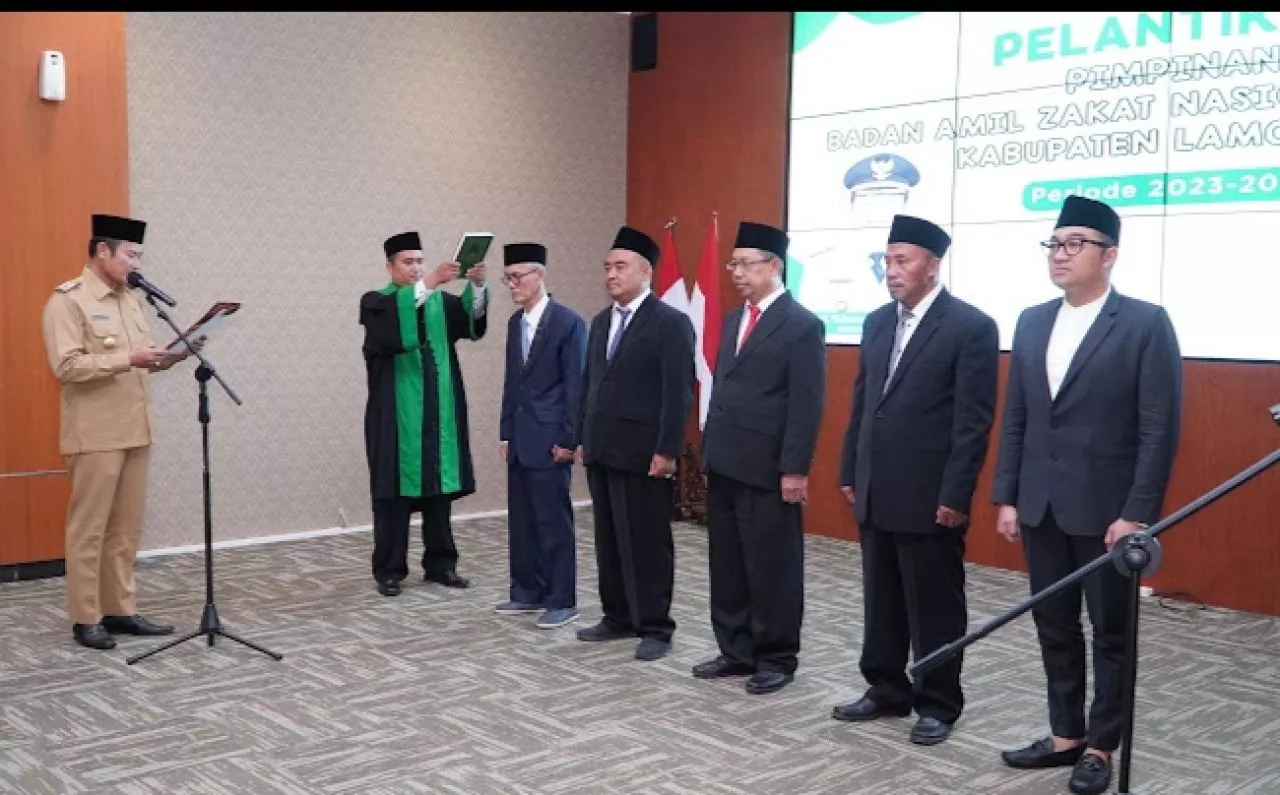 Pengurus Baznas Lamongan Terpilih Masa Bakti 2023-2028 Dilantik