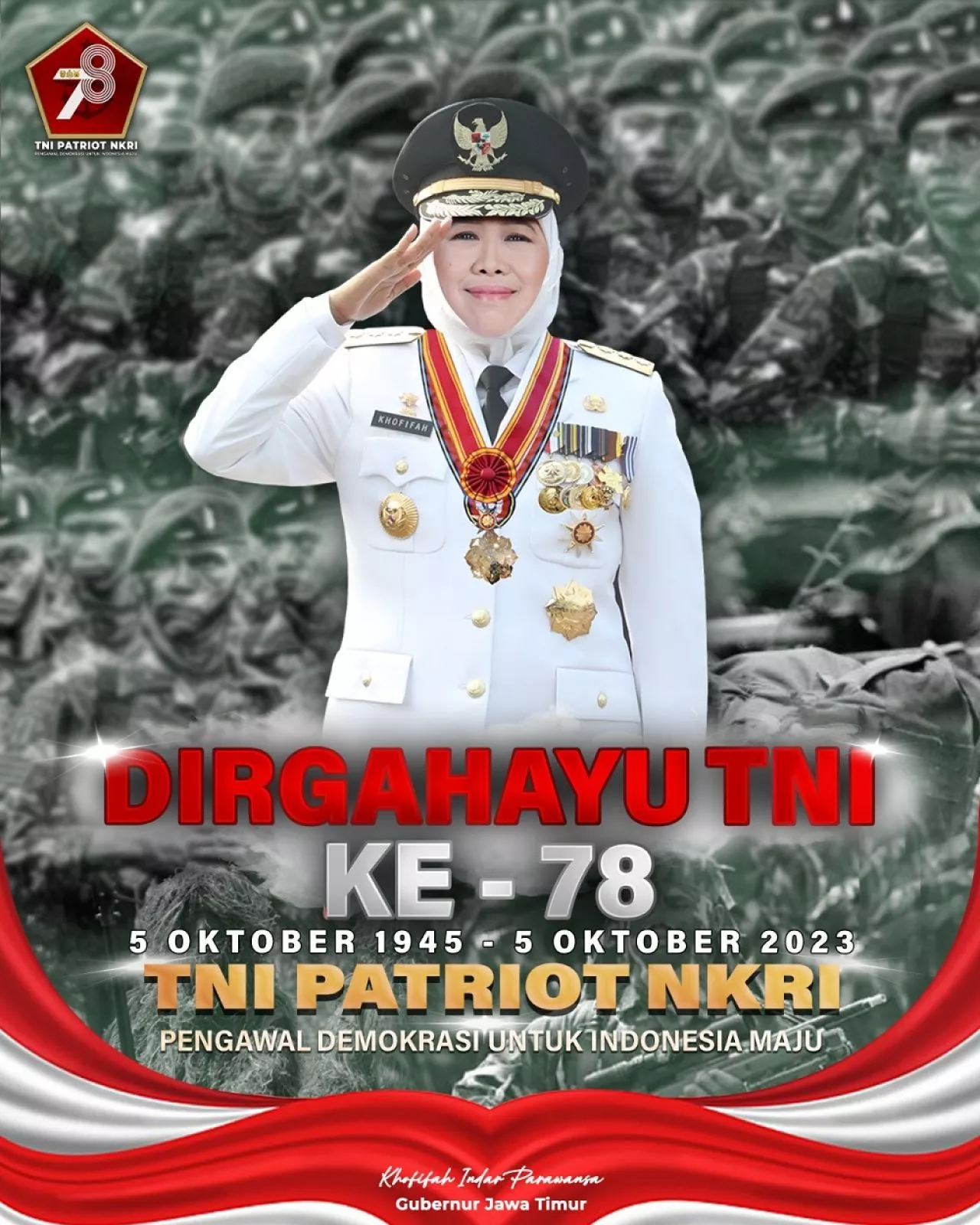 Khofifah: Profesionalitas TNI, Menjaga Kualitas Demokrasi