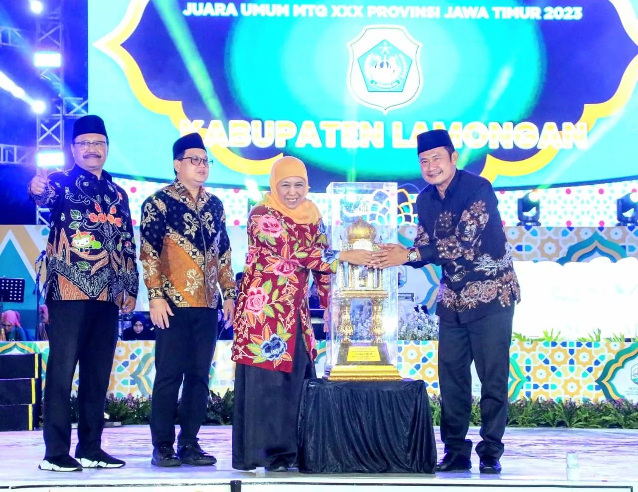 Khofifah Apresiasi Pemkot dan Masyarakat Kota Pasuruan Atas Suksesnya Penyelenggaraan MTQ Provinsi