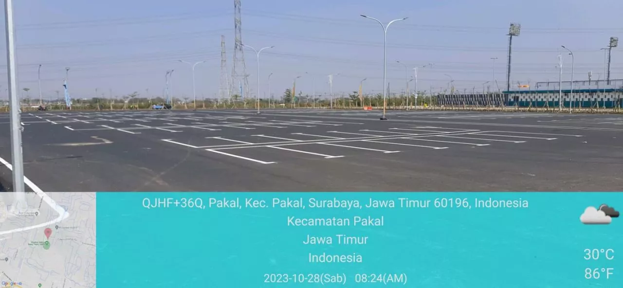 Gelontorkan 3 Miliar, DSDABM Surabaya Kebut Pengerjaan Lahan Parkir Sisi Timur GBT
