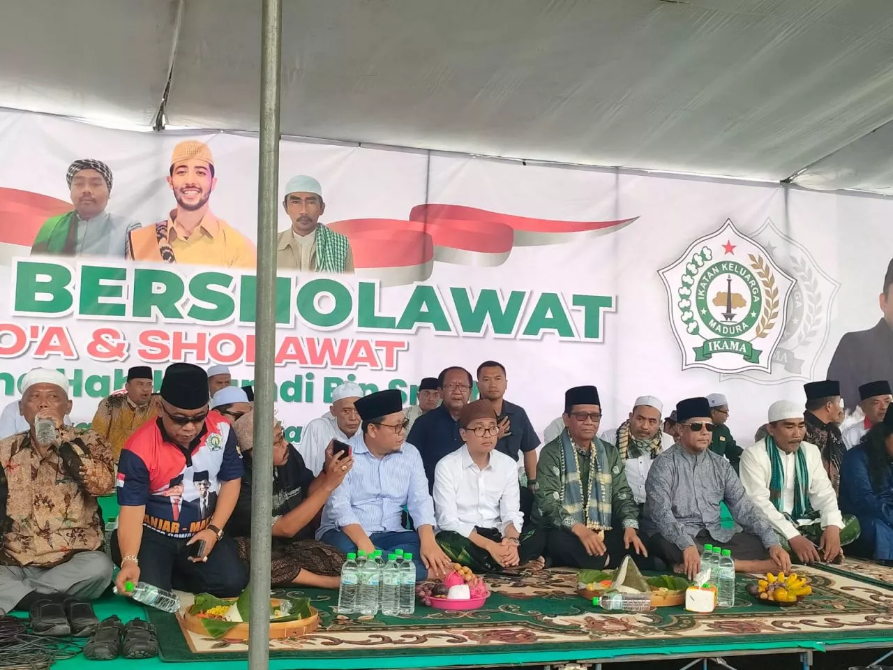 Mahfud MD Disambut Meriah, Higemura: Namanya Harum di Hati Orang Madura