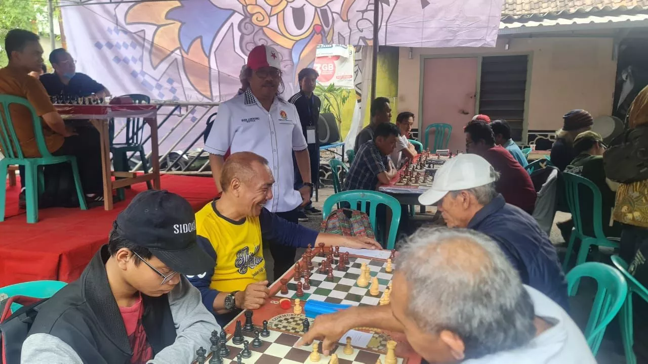 Jaring Atlet Catur, Percasi Surabaya Kembali Gelar Turnamen di Kawasan Darmo