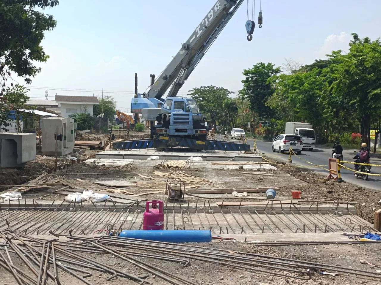 Box Culvert Diversi Babat Jerawat Rencananya Tuntas Pertengahan Desember 2023