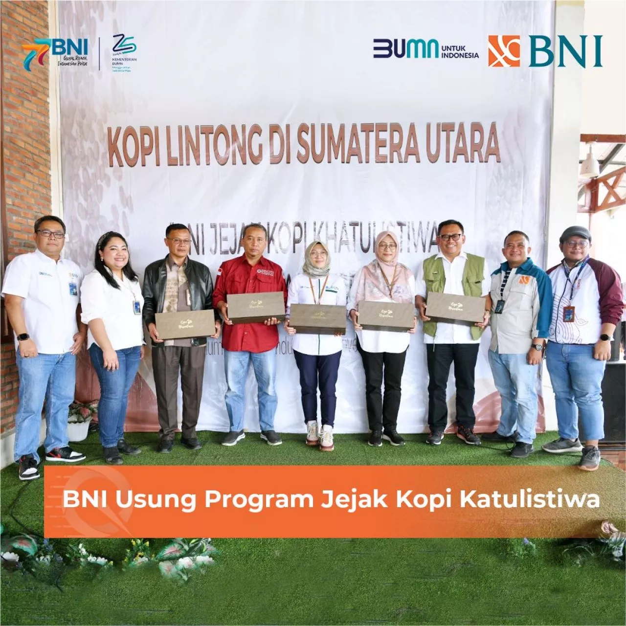 BNI Usung Jejak Kopi Katulistiwa