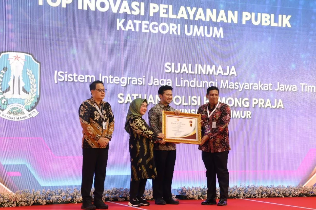 Satpol PP Jatim Gabungkan Ilmu Kybernology dan Siber Teknologi, Hasilkan Inovasi SIJALINMAJA