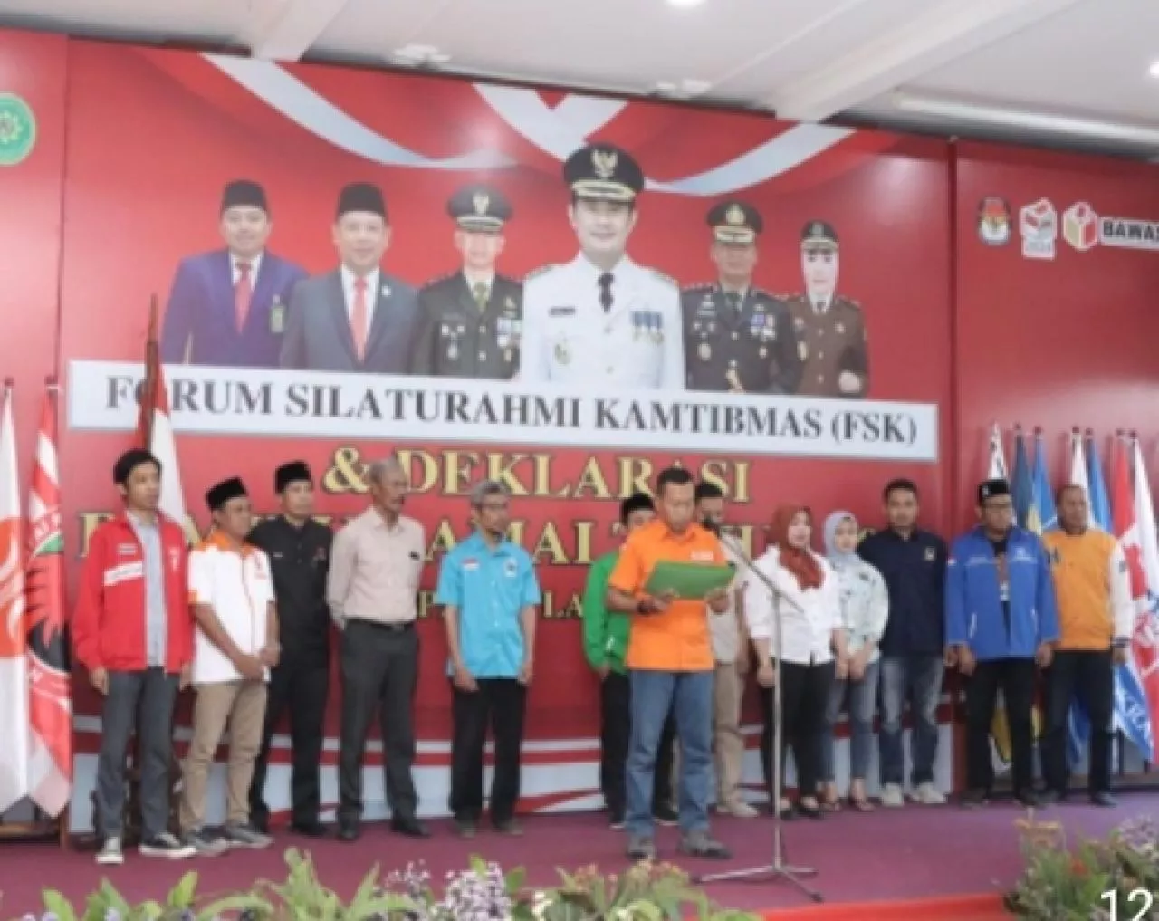 Polres Lamongan Gelar Deklarasi Pemilu Damai 2024