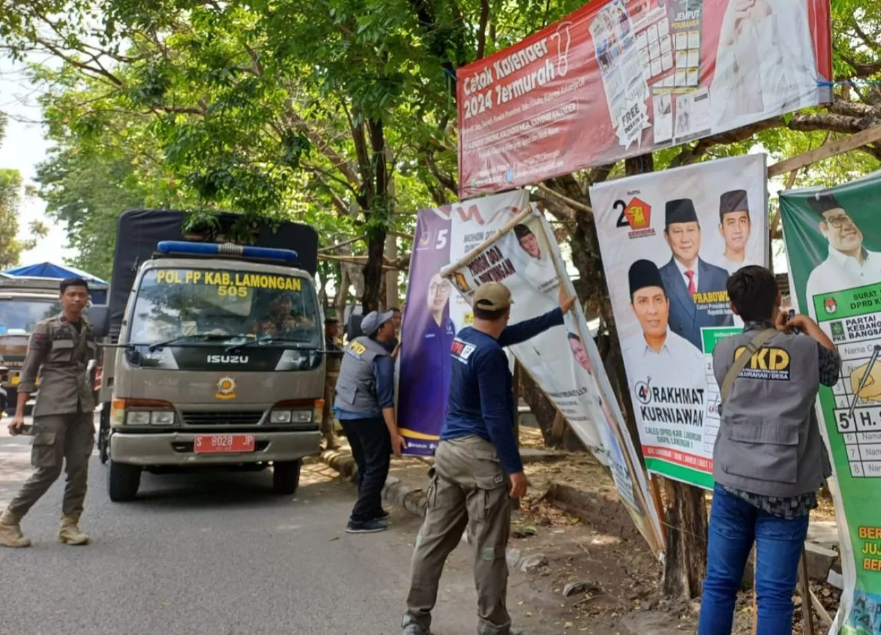 Kampanye Hari Pertama di Lamongan Sepi Tak Dimanfaatkan Parpol