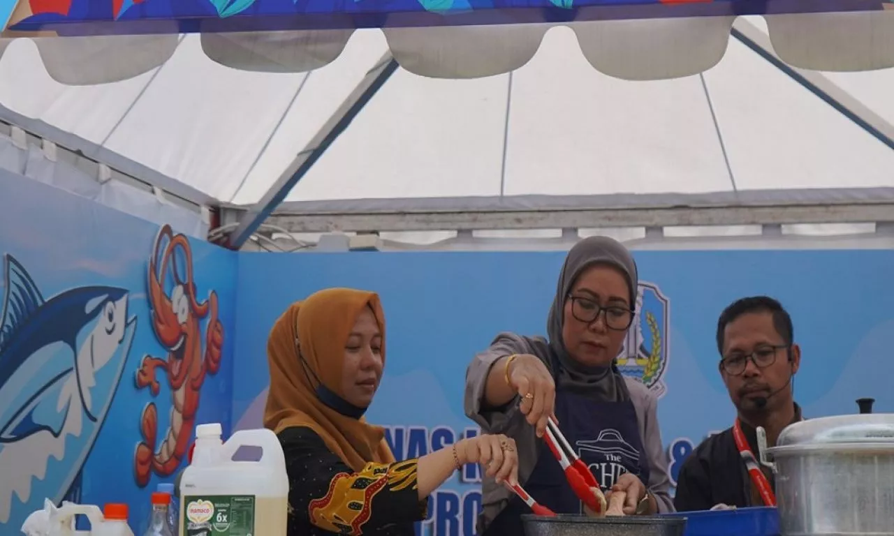 Nganjuk Wakili Jatim, Lomba Masak Ikan Tingkat Nasional