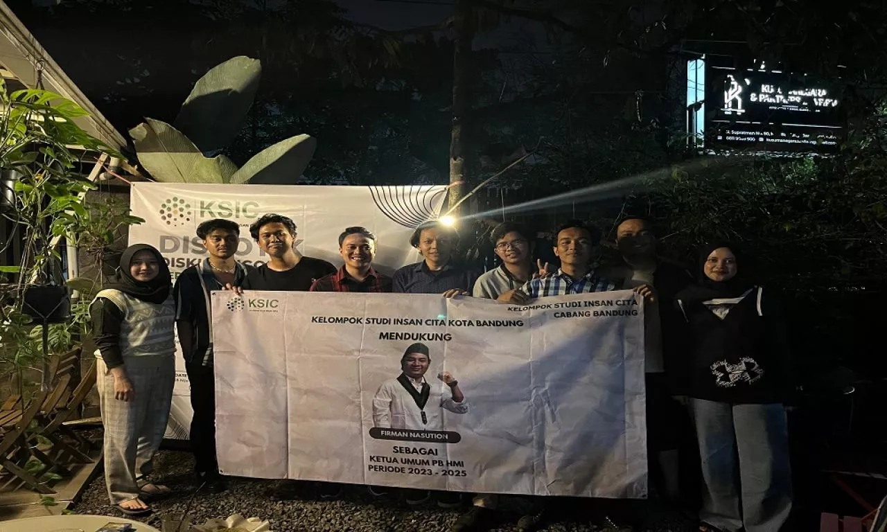 KSIC Bandung Deklarasi Dukung Firman Nasution Untuk Ketua Umum PB HMI