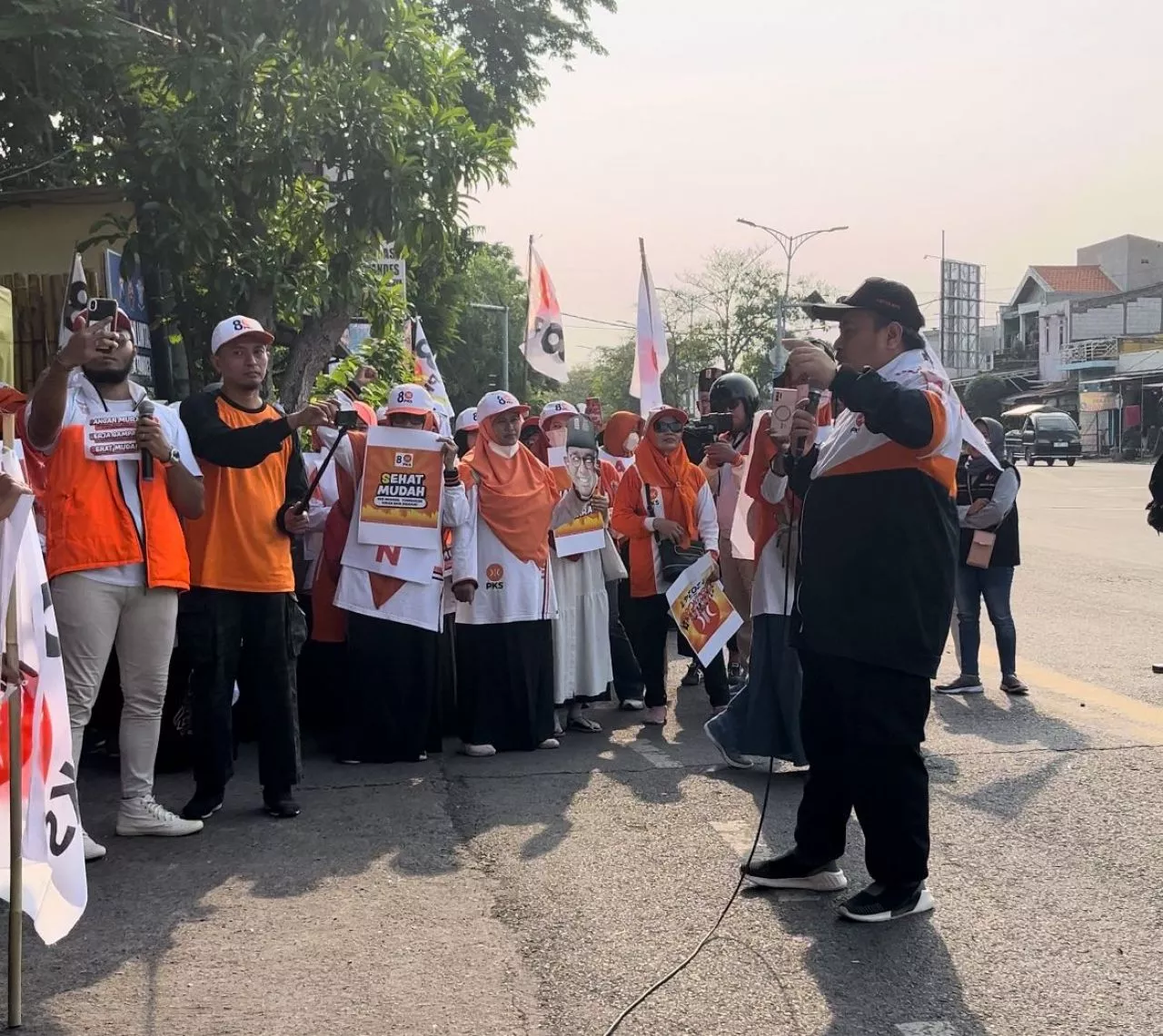 Kampanye Perdana, PKS Surabaya Gelar Flashmob di Tiga Titik