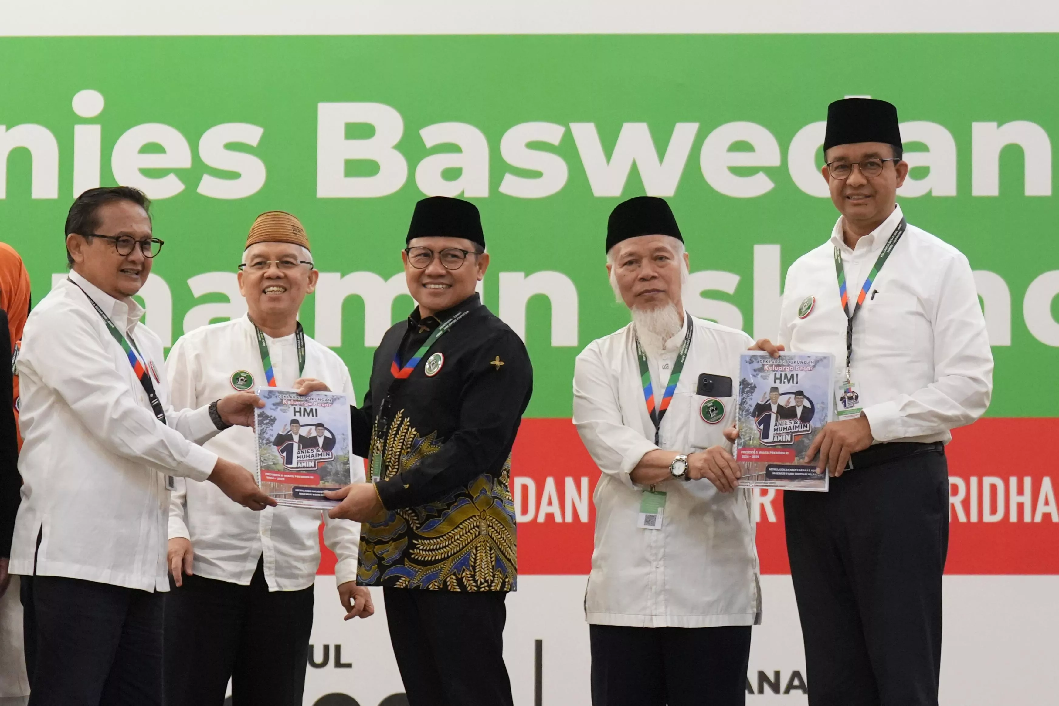 Keluarga Besar HMI Dukung AMIN, Gerakan Rakyat : Harapan Masa Indonesia ada di Paslon AMIN