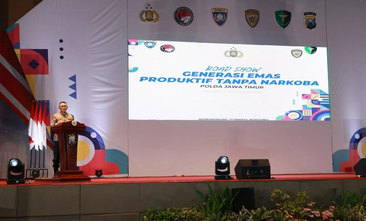 Polda Jatim Gelar Road Show, Generasi Emas Produktif Tanpa Narkoba