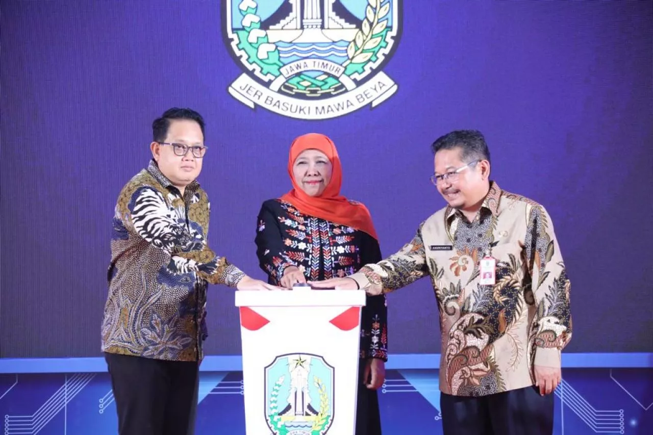 Resmikan Badan Riset dan Inovasi Daerah Jatim, Khofifah Pesankan Penguatan Riset Di Sektor Pangan