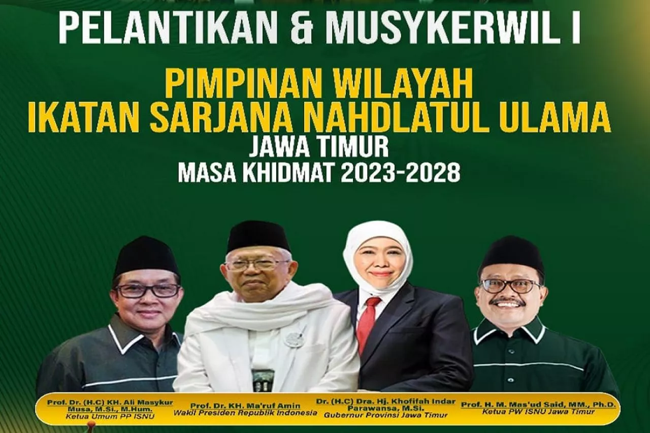 Wapres Siap Hadiri Pelantikan PW ISNU Jatim