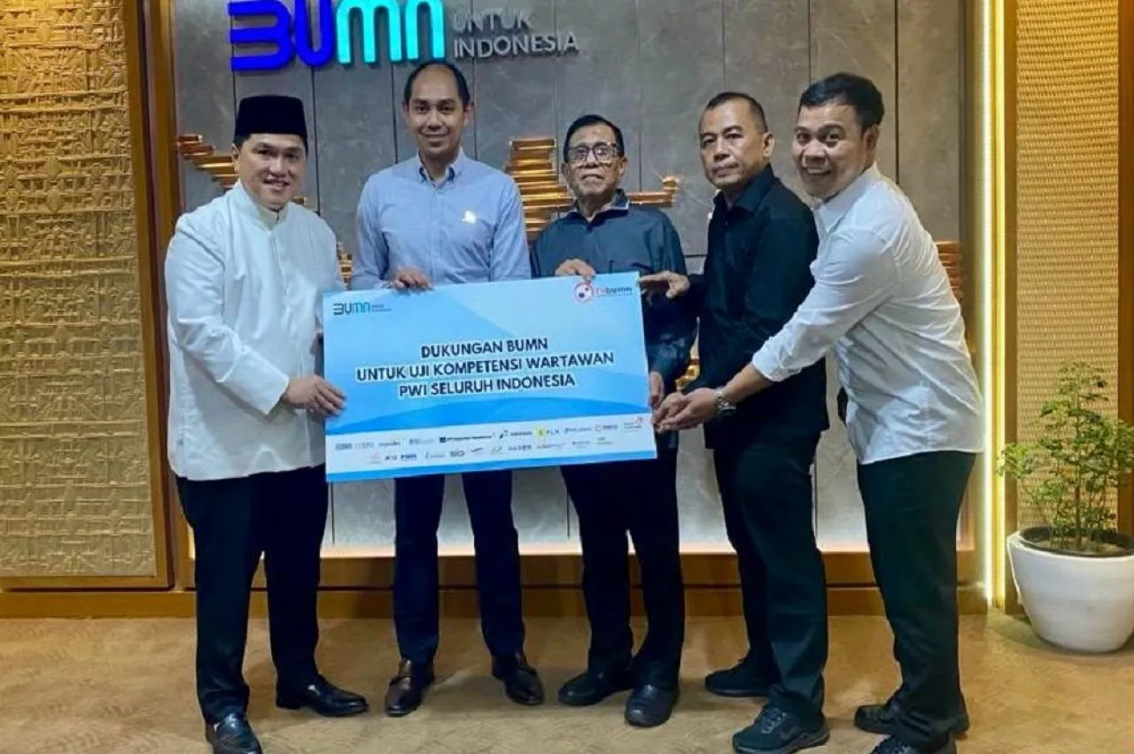 Kick-off Uji Kompetensi Wartawan PWI Bantuan BUMN Dimulai Dari Aceh, NTT Dan Sulut