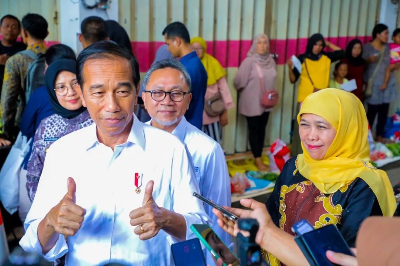 Stok Bahan Pokok di Jatim Aman dan Harga Stabil Selama Masa Nataru