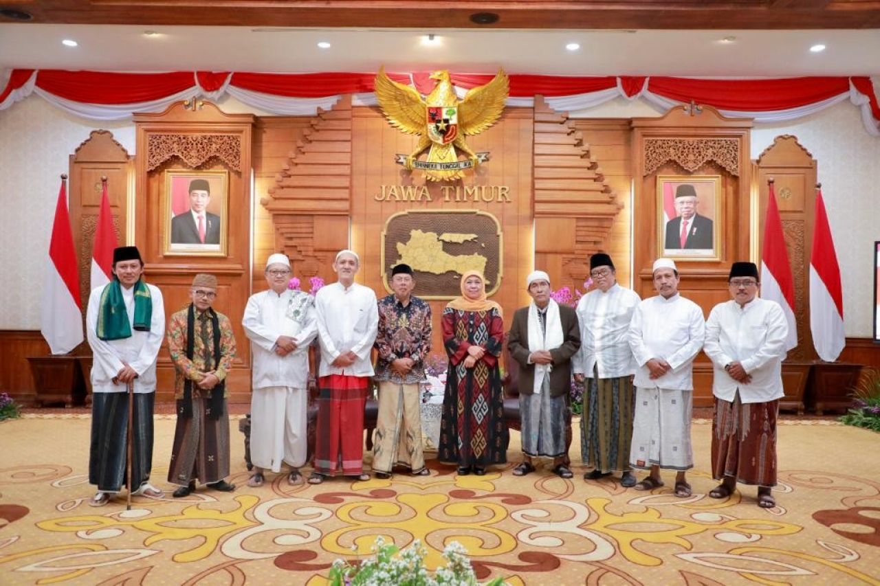 Sembilan Kyai Madura Datangi Gedung Negara Grahadi