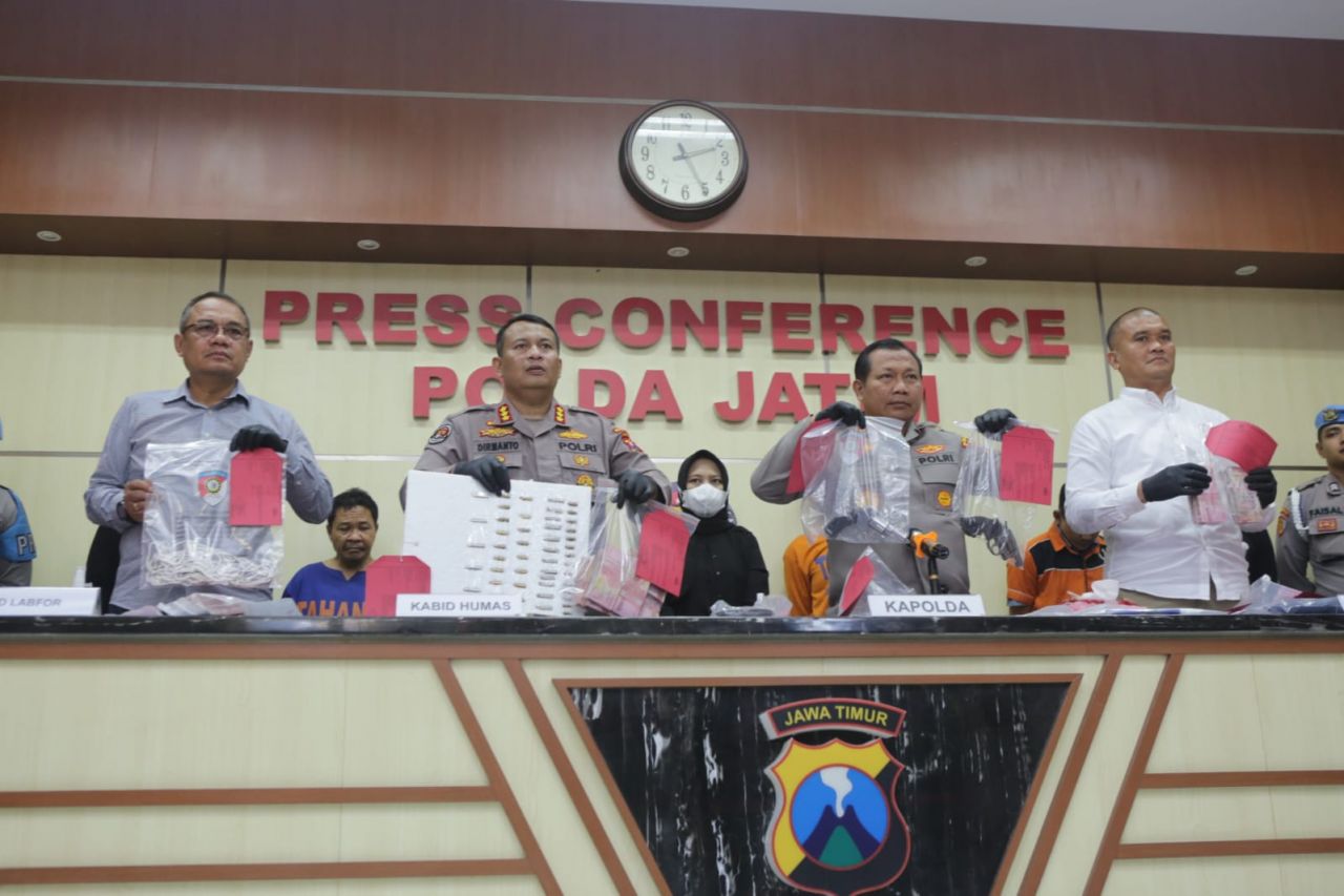 Polda Jatim Berhasil Amankan Tersangka Perampokan Walikota Blitar