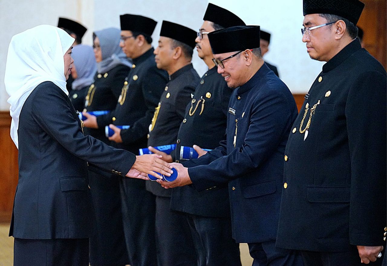 Jalankan Program Birokrasi Berdampak, Gubenur Lantik 11 Pejabat Eselon II