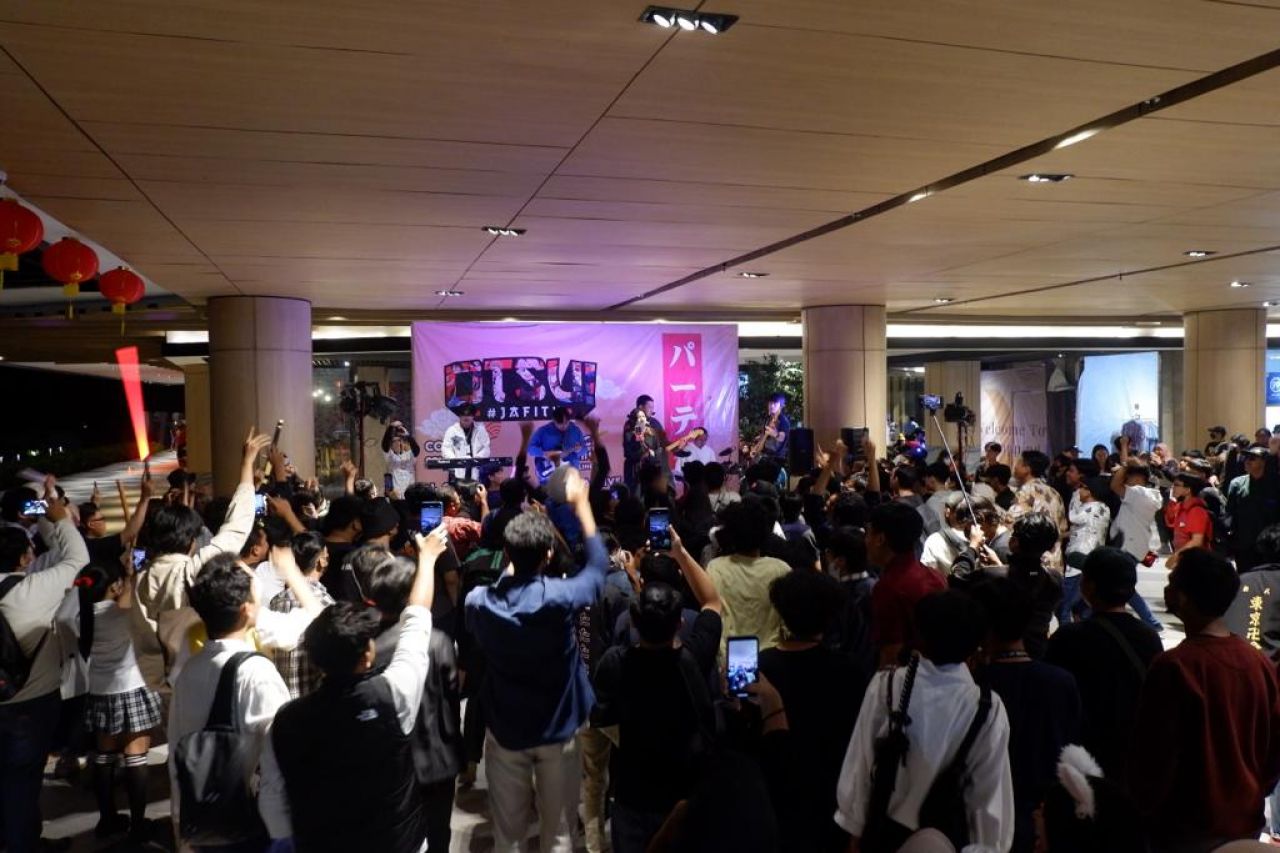 Fakultas Ilmu Komunikasi Unitomo, Gelar Jejepangan di Lagoon Avenue Mall