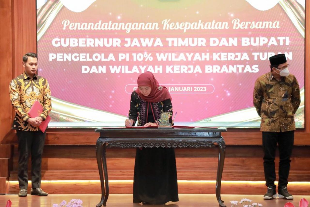 Saham Participating Interest Kegiatan Migas di Jawa Timur Akan dikelola Oleh BUMD