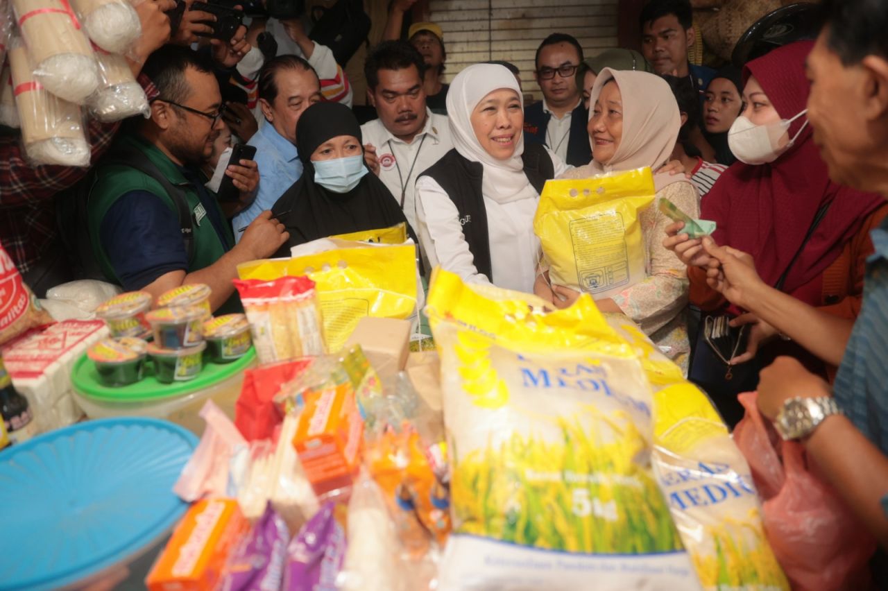 Pemprov Jatim Gelar Operasi Pasar Beras Murah Berkualitas