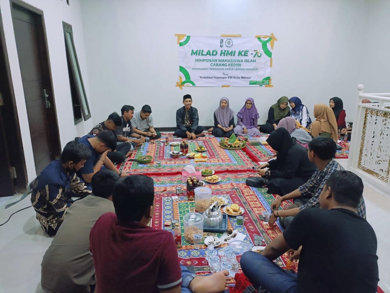 Tasyakuran Milad HMI ke 76 Di Nganjuk