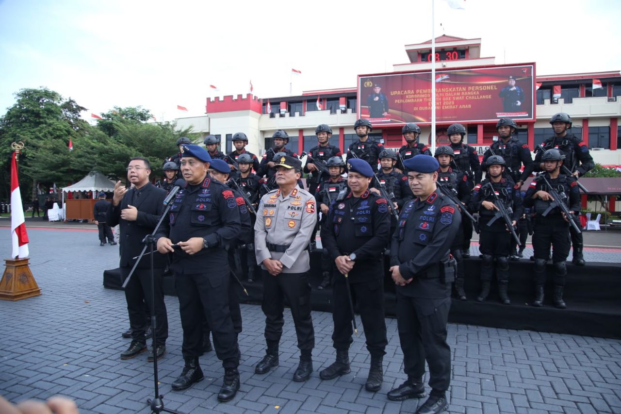 Polri Ikuti UAE SWAT Challenge di Dubai