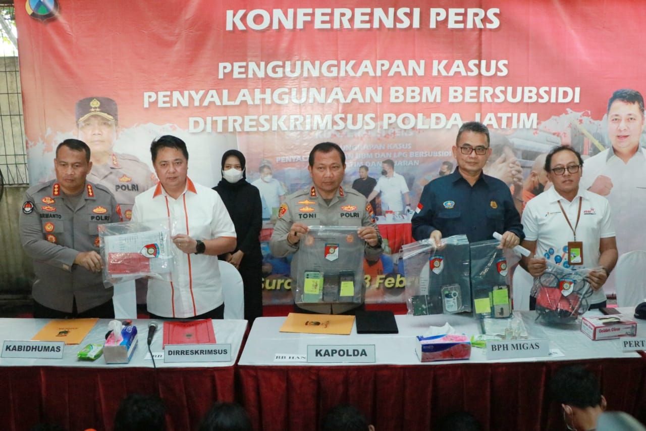 45,5 Ton BBM Subsidi Disalahgunakan, Polisi Tetapkan 27 Tersangka